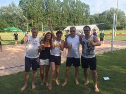 2015 - Siegermannschaft Beachvolleyballturnier